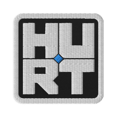 Official Hurt Records Black Patch