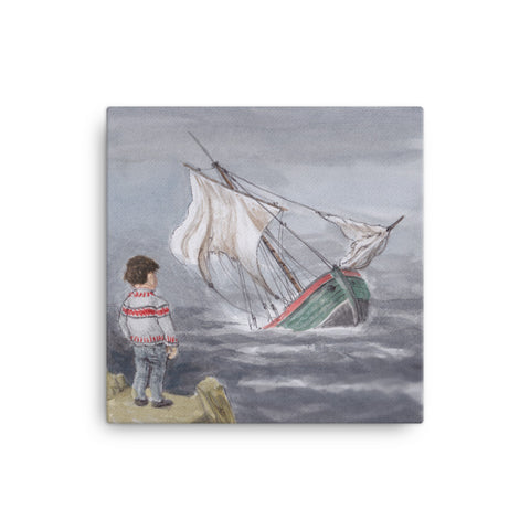 Quiet One - 'Sailboat' Canvas