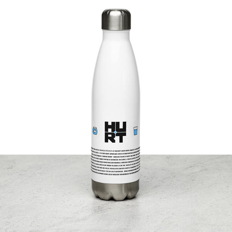 Hurt Records - 'Water Science' Metal Water Bottle
